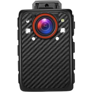 Lichaamscamera X1 Mini Body Camera Volledige 1080p Draagbare Body Camera SD-kaart Tot 128 GB Nachtzicht Rood/Blauw Licht Functie Kleine Camera met audio en video(64GB with Clip)