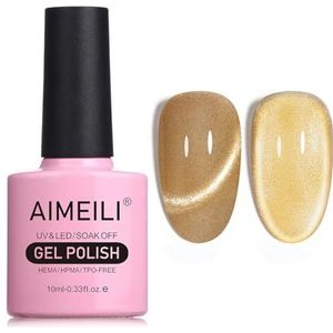AIMEILI Hema Free Cat Eye Gel Nagellak UV LED Gellack Soak Off Vegan Cruelty-Free Gel Polish 10ml (719)
