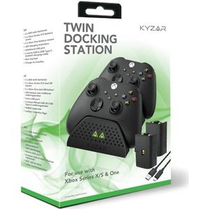 PAN Vision Kyzar Twin Docking Station voor Xbox Series X/S - Gebruikershandleiding - Microsoft Xbox One