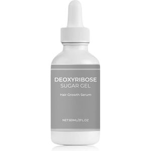 Deoxyribose Gel Haargroei - 2-Deoxy-D-Ribose voor Mannen, Haargroeiserum, Natuurlijk, zonder Additieven