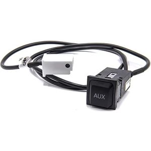 vhbw Aux adapterkabel auto radio geschikt voor auto VW, Skoda, Audi, Seat RCD200, RCD210, RCD300, RCD310, RCD500, RCD510, MFD2, RNS310, RNS510