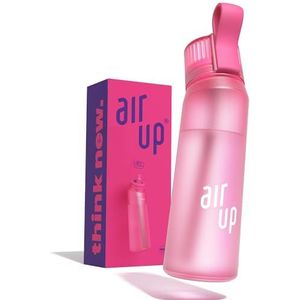 air up 22oz Hot Pink Waterfles - Suikervrije Gearomatiseerde Water Fles met Rietje