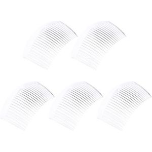 5Pcs Franse Twist 23 Tanden Voor Vrouwen Styling Tool Accessoires Haar Side Kam Lichtgewicht Clip Draagbare