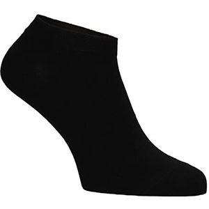 Happy Bavaria Bamboe sokken - zonder rubber - ademend tegen zweetvoeten - 6 paar, zwart, 39-42 EU