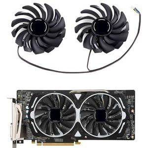 2 STUKS/Lot 87MM PLD09210S12HH Koelventilator voor MSI RX 470 480 570 580 voor Armor Graphics Videokaart