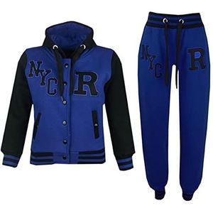 A2Z 4 Kids® Kinderen Meisjes Jongens Baseball Trainingspak - T.S Baseball NYC Royal 13