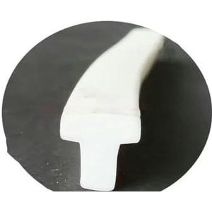 1/3/5M T-vormige siliconenrubberen afdichtstrip, universele voorruitafdichting, spleetvuller, keukenolie-gas spleetafdekking, T-26 8x8mm, 5 M