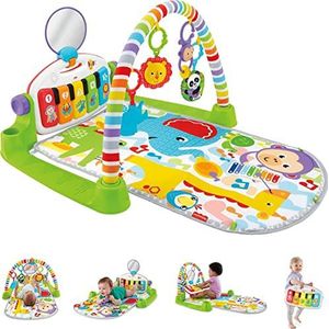 Fisher Price - Deluxe Space Saver Kick & Play Piano Gym Groen