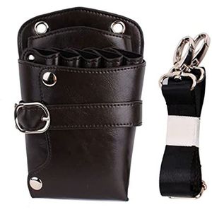 Professionele schaarpakken, Opbergtas for kappersgereedschap van PU-leer in meerdere kleuren for meerdere gereedschappen(A)