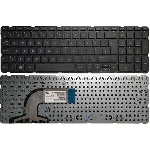 Russisch/VS/VK/Spaans laptoptoetsenbord VOOR HP voor Pavilion 15-N 15-E 15E 15N 15-A 15-A000 15T 15t -N 15-N000 N100 N200 15-E000 E100(Black UK NO frame)