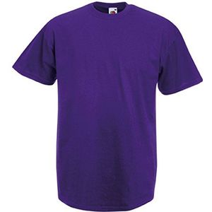 Fruit of the Loom Heren T-shirt, paars, 3XL