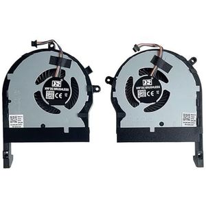 Laptop CPU GPU koelventilator voor ASUS ZX80G FX504 FZ80 FX80 FX80G FX80GD FX504GD FX504GE FX80GE FX80FE ZX80 ZX80F(OEM CPU GPU)