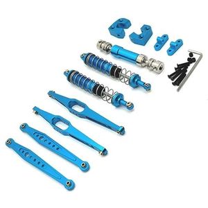 Metalen Upgrade Kit for WLtoys 1/12 124006 12423 12427 12428 12429 RC Auto Onderdelen(SKY BLUE)