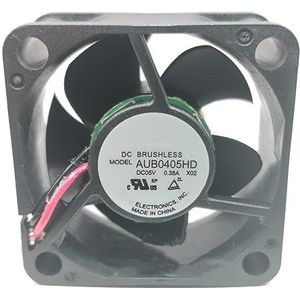 LMNCBVYA DC 5V 0.38A AUB0405HD 4020 4cm 2-Wire Switch Fan for Electronics and PC