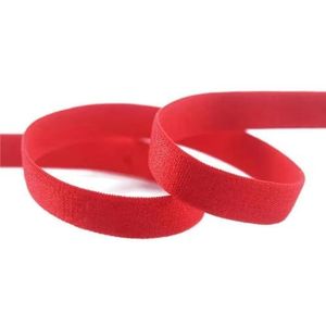 2 5 10 Yard 3/8"" 10mm nylon bh-band elastische band pluche spandex schoudertape ondergoed lingerie jurk naaien trim-rood-10 yards