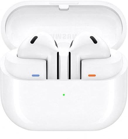 Samsung - Galaxy Buds3 - Draadloze Bluetooth Hoofdtelefoon - Wit - Inclusief Anymode Clear Case