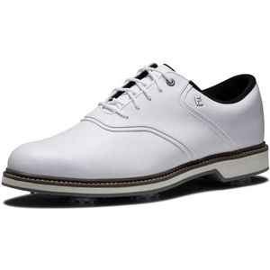 FootJoy Heren Fj OriginalsGolfschoenen, Wit/Wit, 49.5 EU