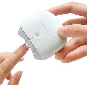 Elektrische nagelknipper, draadloos gebogen ontwerp, automatische nagelreiniging, schuren, geen lawaai, bediening met één knop, draagbare nagelvijl voor kinderen en ouderen manicure