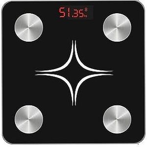 Lichaamsvetweegschaal Digitale Weegschaal For Lichaamsgewichtbalans Slimme Draadloze Personenweegschaal Vloersamenstellingsanalysator Bluetooth Gemakkelijk Te Gebruiken