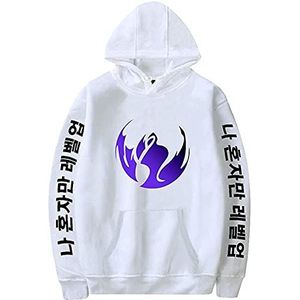 Nesthome Solo Leveling Merch Anime Long Sleeve Harajuku Hooded Sweatshirt Unisex Hoodies