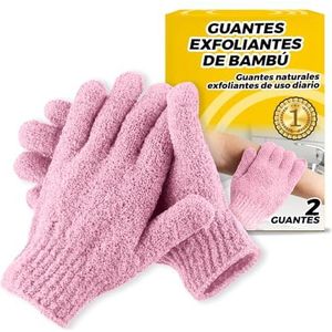 Lichaamscrubhandschoen [2 stuks] lichaamsspeeling-spons voor een zachte en stralende huid, lichaamspeeling-handschoenen, ideaal voor benen en lichaam, complete lichaamsverzorgingsset.