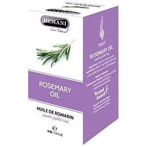 Rosemary Oil 100% Pure 30ml Natuurlijke Kruiden Rozemarijn Olie door Hemani Producten 1x Pack