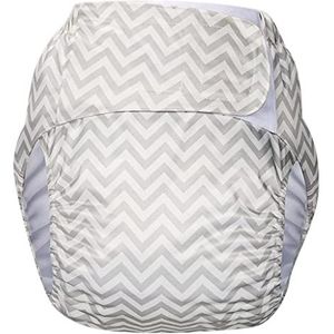 Verstelbare Volwassen Luier Incontinentie Broek voor Oude Mensen Geurvrij Wit