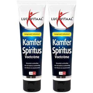 Voetcrème - Kamfer Spiritus - Verkoelend - Vegan - 100ml