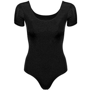Arabesque Lycra dames balletpak body leotard dance tricot turnpak Carmen (zwart, S)