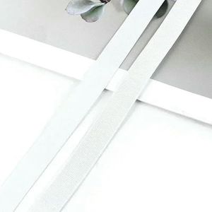 5/10/20 Meter Elastische Banden voor BH-bandjes 6-25mm Stretch Rubber Schouderband Ondergoed Lente Lint Naaibenodigdheden-Wit-25mm-20 Meter
