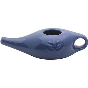 250 ml keramische neusreinigingspot, keramische Neti Pot Neus Wash Kit, voor nasale spoelen of neusdouche (blauw)