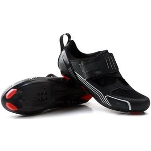 Heren racefietsschoenen Professionele zelfklevende fietsschoenen Compatibel binnen en buiten voor Triathlon Lock-schoenen