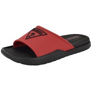 GUESS Marith schuifsandalen voor heren, Rood Zwart 610, 40 EU