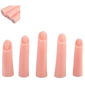 Siliconen Valse Vinger Praktijk Vingers Met Magneet Valse Training Vingers Nagels Art Training Vingers Voor Acryl Nagels Praktijk Manicures Valse Vingers Siliconen Valse Vinger Met Magneet Voor Salons