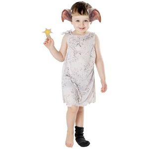 Rubie's Officieel Harry Potter Dobby-kostuum voor kinderen, leeftijd 12-24 maanden