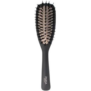 PARSA Beauty Professional Werkstofborstel Keratine + Biotine (smalle/lange haarborstel) – Haarborstel om te stijlen en te verzorgen – Haarborstel voor krullend haar & lang haar