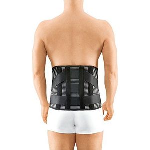 medi Lumbamed Stabiele lumbale steunorthese | rugorthese | heren dames unisex | in korte uitvoering - 26 cm | zwart | maat III | met lumbale pelot voor ondersteuning en stabilisatie