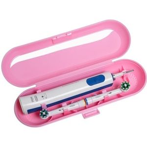 Reisetui voor elektrische tandenborstel van Oral B & Philips Sonicare,Roze