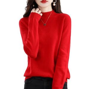 Cashmere Sweaters For Women, Cashmere Long Sleeve Sweaters Plus Size, Womens Cashmere Sweaters Fall 2023 (S,Red)