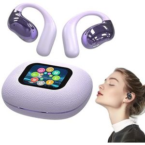 Ai Headphones Language Translation, Language Translator Earbuds, Translation Earbuds Real Time, Earbud Translator in Real Time, Ai Translator Earbuds (Purple)