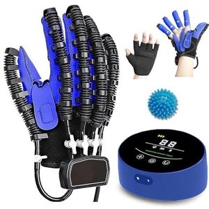Zelftrainende Revalidatie Robot Handschoen voor Beroerte & Artrose | Draagbare Hand- en Vingertherapie | 5 Intensiteitsniveaus voor Neurologisch Herstel