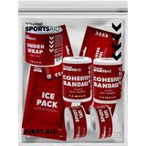 Eerste Hulp Kit - Inclusief Verbanden - Schoonmaakdoekjes - Ijspakken