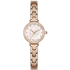 RORIOS Dames Horloges Women Watches Analoge Kwarts Horloges with Stainless Steel Strap Rhinestone Dial Fashion Ladies Watch