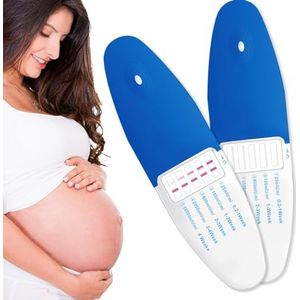2 stuks zwangerschapstests, vroegtijdige detectie van de zwangerschapstest, geeft direct aan hoeveel weken je zwanger bent, snelle detectie van de
