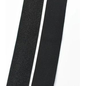 2/3/5 meter 25-50 mm nylon elastische band voor kleding rok stretch singelband rubberen band riem lint DIY kledingstuk naaien accessoires-zwart-40 mm-2 meter