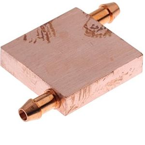 prasku Waterkoelblok voor CPU vloeistofkoeler koellichaam 40x40mm koper TT4040B