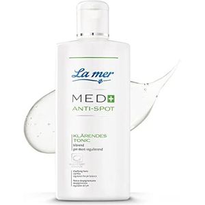 La mer MED+ Anti-Spot Reinigend Tonic - Gezichtswater voor onzuivere huid - Reinigt verstopte poriën, vermindert puistjes en mee-eters - antibacterieel en kalmerend - talgregulerend - 200 ml