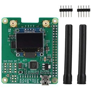 2019 V1.3 voor MMDVM HS dual hat duplex hotspot-module + OLED-display + UHF/VHF-antenne-ondersteuning voor P25 / DMR/YSF