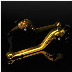 SPAMFAFGHQ Voor Yamaha YZFR125 YZF-R125 YZF R125 2008 2009 2010 2011 2012 2013 Korte/Lange Verstelbare Remkoppelingshendel(Goud,177 mm)