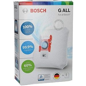 4 stofzuigerzakken + microfilter type G filterzakken Bosch Siemens 468383